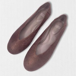 Eileen Fisher Patch Starry Metallic Flats US 9.5M